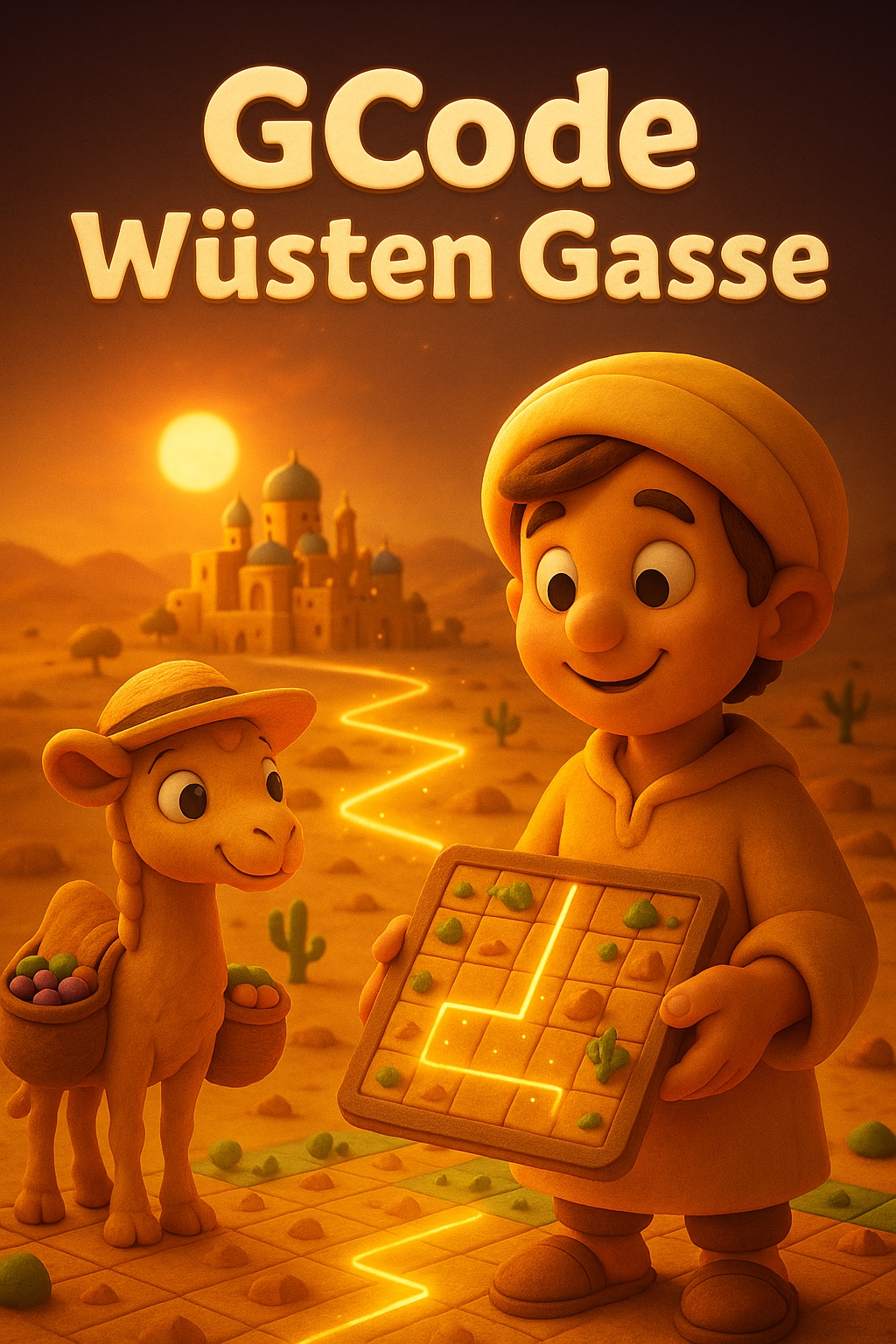 GCode Wüsten Gasse Spielmotiv